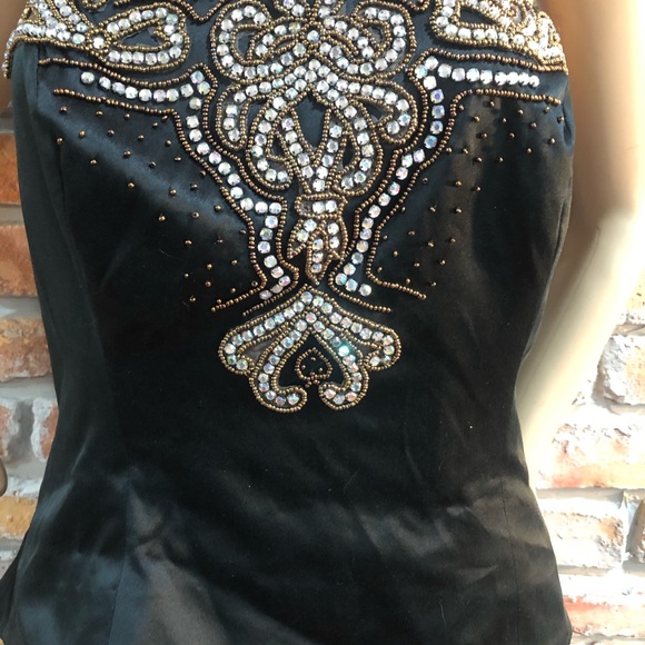 RANDOLPH DUKE silk evening gown - Picture 3 of 13